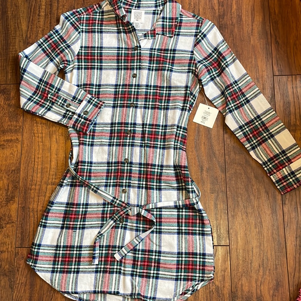 CORE Life Button Up Girls Shirt